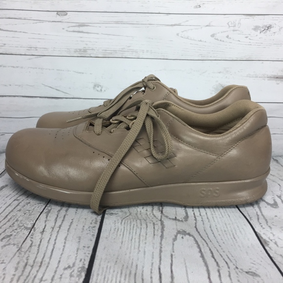 SAS Free Time Chocolate Brown Leather Walking Shoes Women 9.5 Made In SAS Free Time Chocolate Brown Leather Walking Shoes Women 9.5 Made In